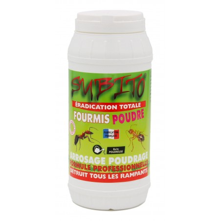 Subito - Poudreuse insecticide éradication totale spéciale Fourmis 200g | Insecticide Antinuisible