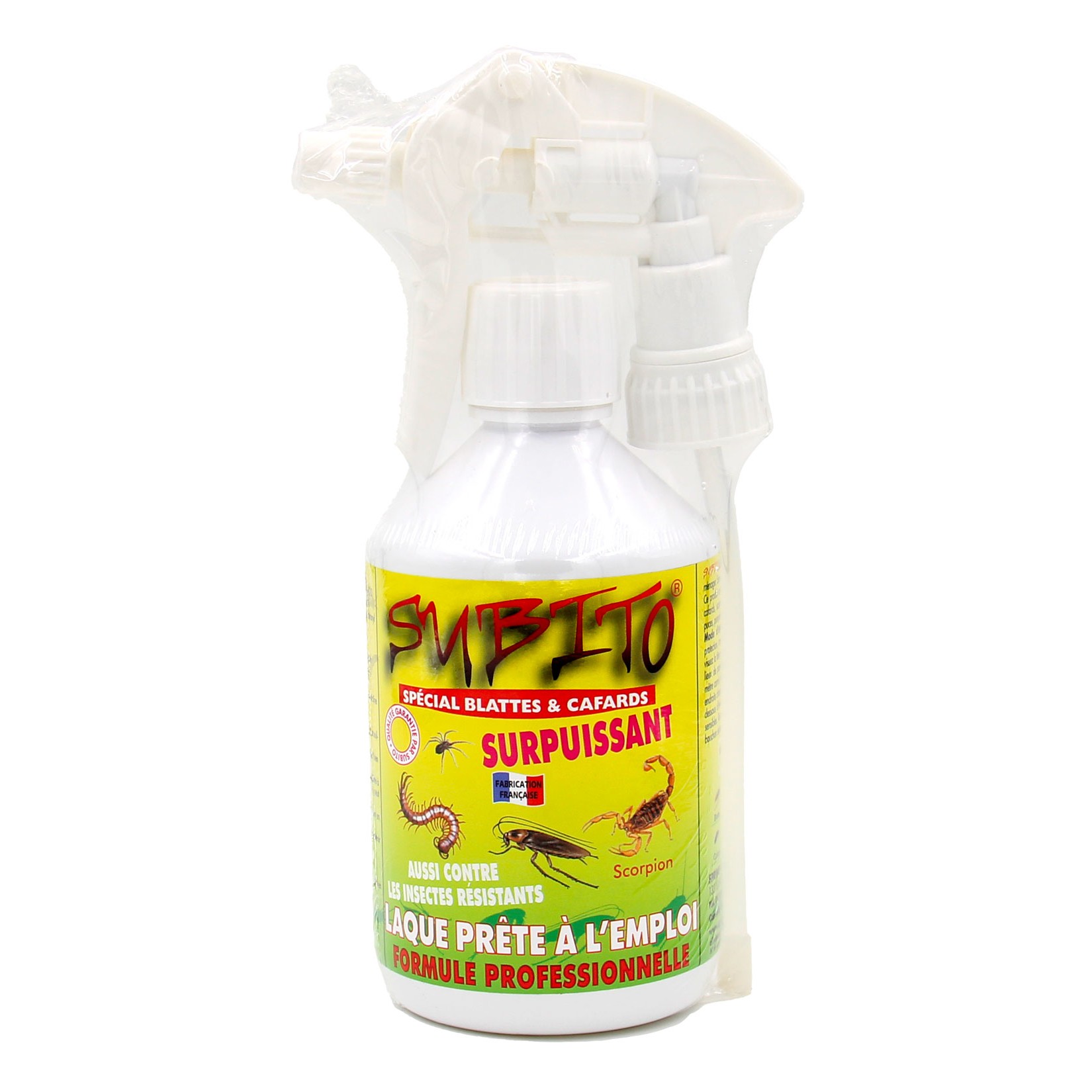 Subito - Laque insecticide spécial Blattes et Cafards - 500 ml | Insecticide Antinuisible