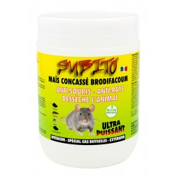 Maïs concassé Brodifacoum anti-rats et anti-souris ultra-puissant 150g Subito | Insecticide Antinuisible Qualité Professionnelle