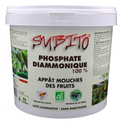 Phosphate Diammonique 100% Appât Mouches des Fruits Biologique 5kg Subito| Insecticide Antinuisible Qualité Professionnelle