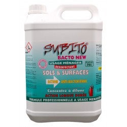 Bacto New usage ménager désinfectant anti-bactérien concentré 5L Subito | Insecticide Antinuisible Qualité Professionnelle