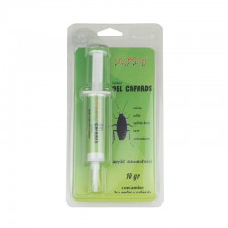 Gel Anti-cafards Professionnel 10g + 3 Pièges Détecteurs - élimination Rapide Et Durable, Sans Odeur