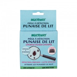 Détection Punaises de Lit - Insectovert - Lot de 2 pièges | Insecticide Antinuisible Shop