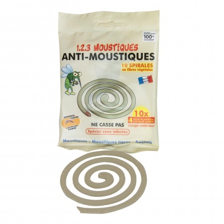 Spirales anti-moustiques, anti-moutiques tigres, anti-aoûtats de Subito | Insecticide Antinuisible Qualité Professionnelle