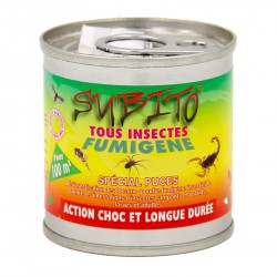 Subito - Fumigène contre tous les insectes volants et rampants - 100m3 | Insecticide Antinuisible