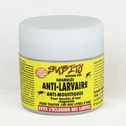 Granulés anti-larvaires contre les moustiques et les mouches 50g Subito | Insecticide Antinuisible Qualité Professionnelle