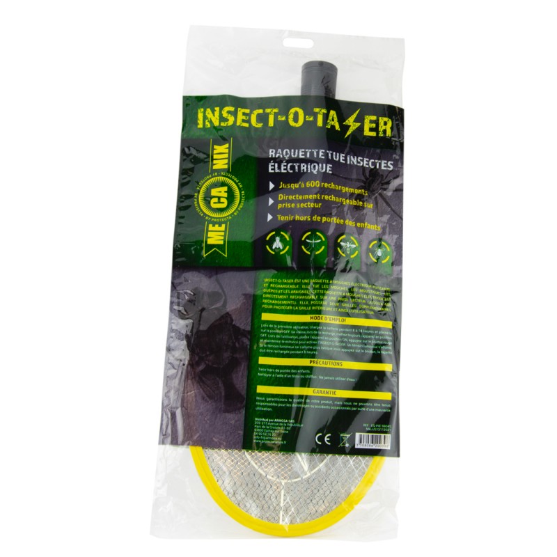 Tapette électrique insectes – double maille de protection INSECT-O-TASER | Insecticide Antinuisible Shop