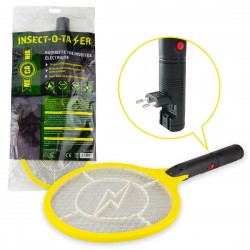 Raquette électrique rechargeable insectes – double maille de protection INSECT-O-TASER | Insecticide Antinuisible Shop