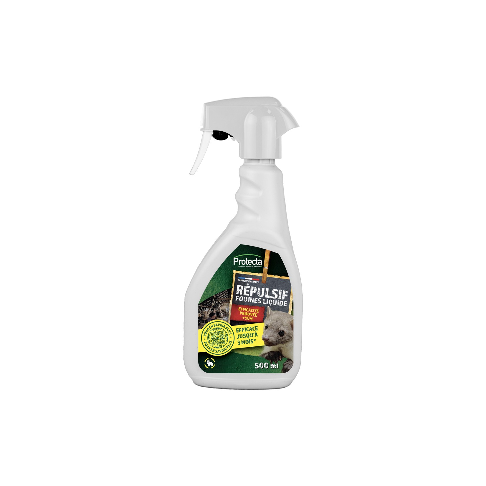 Répulsif Fouines et Martres liquide 500ml Protecta