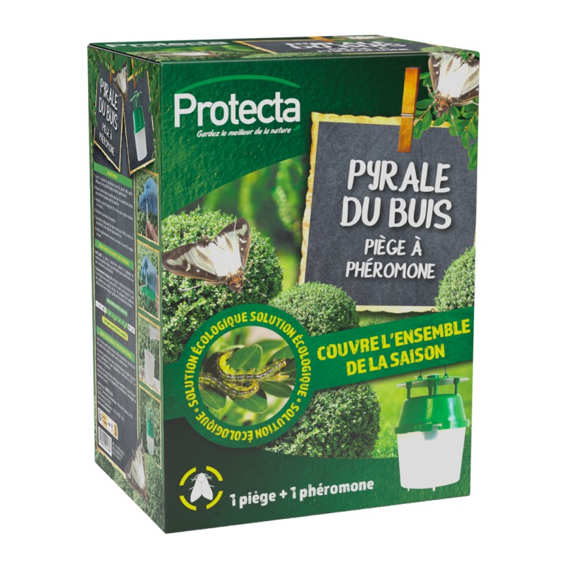 Kit Pyrale du Buis ultra efficace – Protecta – Kit piège et phéromone 100m2