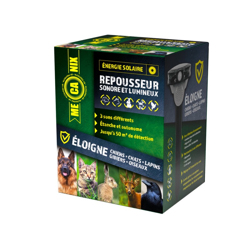 repousseur sonore gibiers oiseaux chats