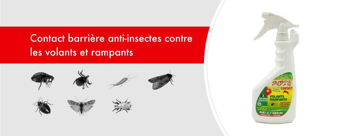 Contact barrière anti-insectes volants et rampants de Subito